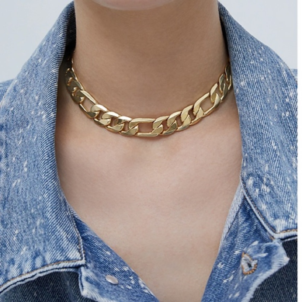 Jenny Bird Carter Choker - Figaro Gold